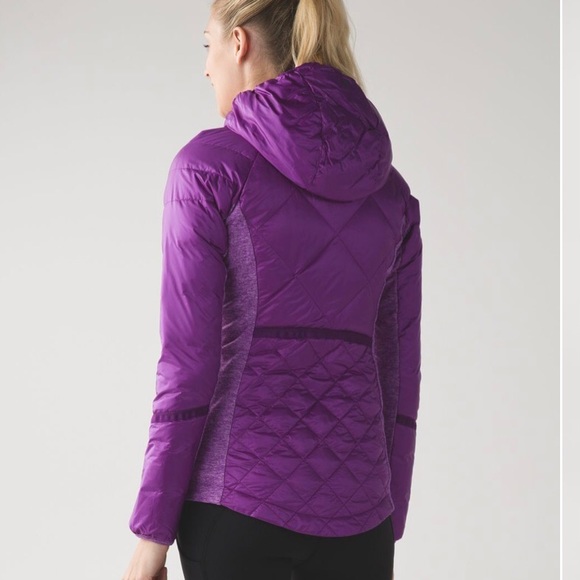 Lululemon down for a run jacket tender violet 6 - Picture 2 of 4